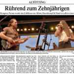 10 Jahre Jubiläums-Konzert Alfons Hasenknopf & Band